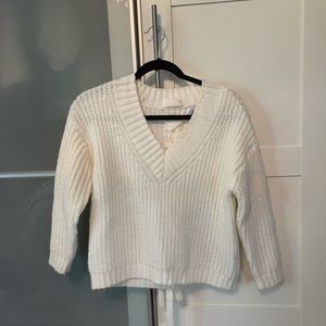 Boutique white sweater